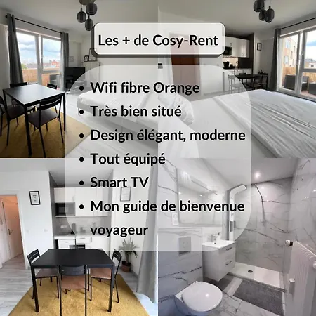 Prázdninový dům Cosy Rent Wifi Terrasse St Aloise